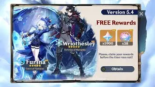 GREAT NEWS! 38 FREE PULLS & 5900 FREE PRIMOGEMS IN THE FIRST PHASE OF VERSION 5.4 - Genshin Impact