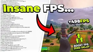 The ONLY GameUserSettings You NEED for Max FPS in Fortnite! 🚀 (FPS BOOST CONFIG!)