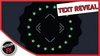 *FREE* 2D Minimal Text Reveal Intro ( Ae Template) Motion Fx