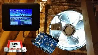 Arduino Attic Fan Control with Nextion Touch Screen GUI // Tutorial Part 1 – Hardware and Wiring