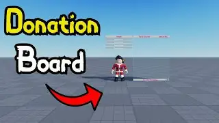 Roblox How to make a Donation Board ( *Working 2022* )!