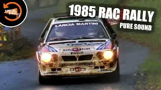 Group B Rally Pure Sound! 1985 RAC Rally Incl. Unseen Footage!