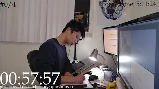 Study With Me Live Pomodoro 60/10🦍🌱