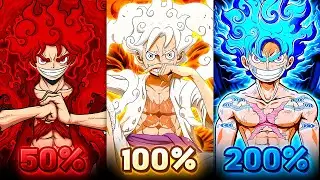 LUFFY REVELOU AS NOVAS VARIAÇÕES DO GEAR 5 EM ONE PIECE