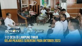 112 Desa di Lampung Timur Gelar Pilkades Serentak pada Oktober 2023