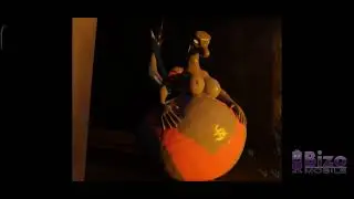 Lizard girl reverse vore