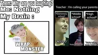 Bts funny & Relatable memes😂 pt.69