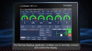 InteliVision 10Touch Tutorial: Setting up remote desktop