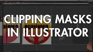 Clipping Mask Circle Adobe Illustrator CC