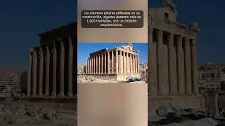 El templo Baalbek y su construcción monumental #shorts