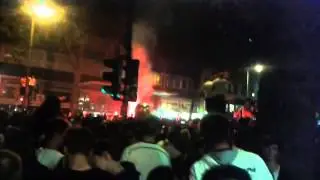 Kölns Reaktionen nach dem Abpfiff Hohenzollernring #WM14GER --- 54, 74, 90 und 14