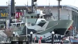 ANTI POACHING 'SAM SIMON' SHIP.  Sea Shepherd