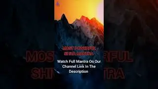 Most Powerful Shiva Mantra | EterBliss | Watch Full Mantra  On Our Channel - Link In Description