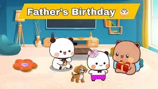 Dudu's Birthday 🎂 | Gochu' father birthday | bubu dudu | peach goma | panda bear