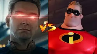 HOMELANDER vs MR INCREÍBLE ¿Quién es más fuerte?