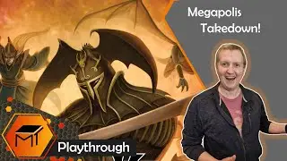 Mage Knight Board Game | Solo Conquest | Megapolis Takedown! | Playthrough