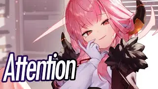 Nightcore - Attention (Lyric)