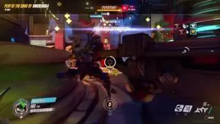 Overwatch: Genji Slice and Dice Team Kill