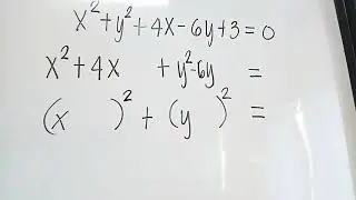 Find the Center and Radius of a Circle