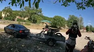 СЛОМАЛСЯ МОТОЦИКЛ В ГАРАХ | ЧТО ДЕЛАТЬ ????? #Геленджик #2024 18+