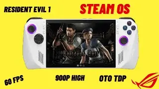 ASUS ROG ALLY STEAM OS | Resident Evil 1 | Performans ve Batarya Testi