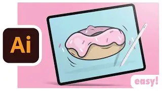 🍩 Full Adobe illustrator iPad tutorial 