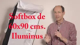 Softbox de 60x90 centímetros Iluminus Curso de fotografía 189