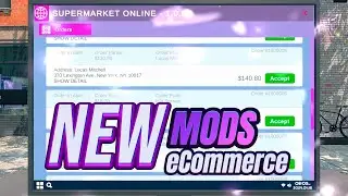 МОД ОНЛАЙН SUPERMARKET SIMULATOR (МОД #3 ) | DEVIL MARKET| Ledi_Devil