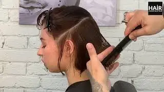 БОБ КАРЕ КЛАССИЧЕСКАЯ ТЕХНИКА КУДРЯВЫЕ ВОЛОСЫ