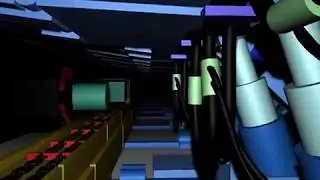 underground mining visualization for Virtual Mine project