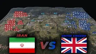 120.000 IRAN vs 120.000 UNITED KINGDOM | WARNO