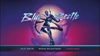 Blue Beetle (2023) - Dvd Menu Walkthrough