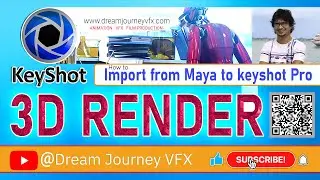 How to Import from Maya to keyshot Pro with 3D Render