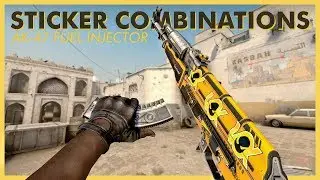 AK-47 Fuel Injector Sticker Combinations in CS:GO (2019)