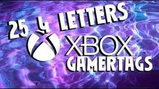 25 OG GAMERTAGS NOT TAKEN (FEBRUARY 2019) | CLEAN/COOL GAMERTAGS NOT TAKEN *2019* PART 1 - XBOX!!!