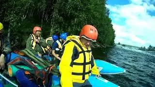 15 серия сплав по порогу на катамаранах Швеция р.Пете-Альвен # Морошка ТВ