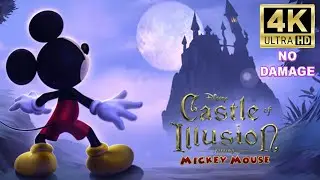 Castle of Illusion Starring Mickey Mouse Full Game 100% Walkthrough (No Damage) 4K