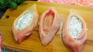 I put a piece of foil in the chicken - see what happened!