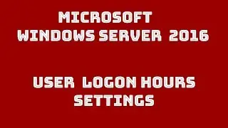 user logon
