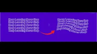 How to do Twirl Effect in Photoshop | Twirl Text Effect | 1-Minute Photoshop Trick | Wave Text