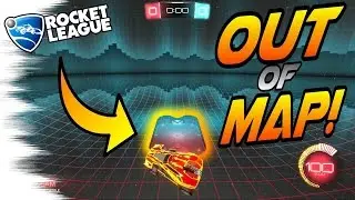 Rocket League GLITCH TUTORIAL - How to Get OUT OF THE MAP (Rocket League Glitches & Aerials)