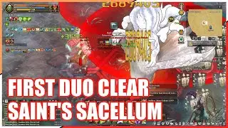 FIRST DUO CLEAR Saint's Sacellum Party (Hard)! Tree of Savior