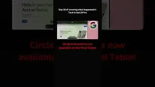 Circle to Search is now available on the Pixel Tablet 