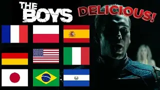 HOMELANDER SAYS DELICIOUS IN MULTIPLE LANGUAGES - THE BOYS