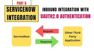 OAuth2.0 Authentication in ServiceNow | Inbound Integration with OAuth token