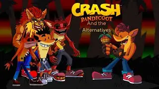 Crash bandicoot and the Alternatives (Triple Trouble cover)