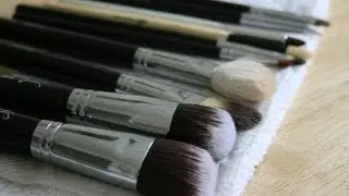 How to: Clean Makeup Brushes/ DIY Brush Guard