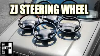 JEEP GRAND CHEROKEE STEERING WHEEL SWAP - HOW TO REPLACE ZJ, XJ, WJ, TJ STEERING WHEEL.