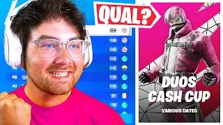 I Competed in the FIRST Duo CASH CUP of Season 4! (Fortnite Competitive)