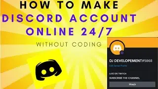 Make Your Discord Account 24/7 Online